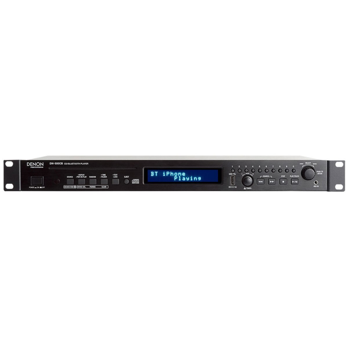 Denon DN500CB Rack Mount CD / Bluetooth Media Player
